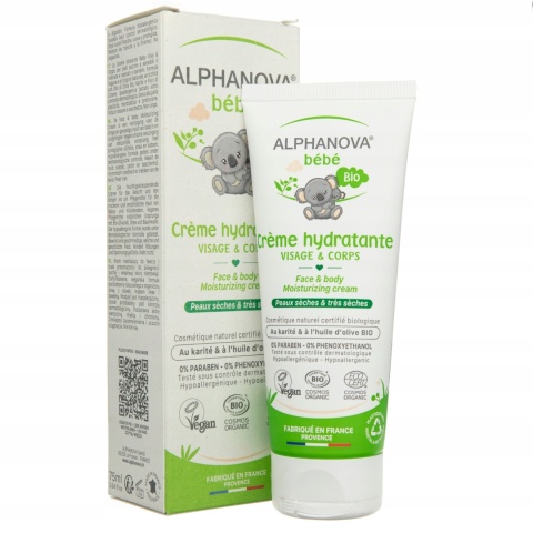 ALPHANOVA Bebe - Krem Nawilżający 75 ml