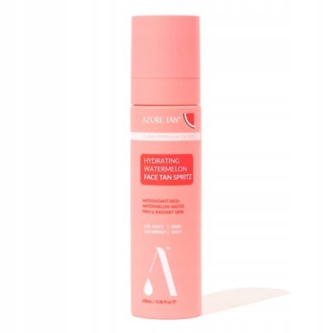 AZURE TAN Hydrating Watermelon -Stopniowo Opalająca Mgiełka do Twarzy 100ml