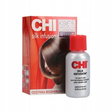 CHI SILK INFUSION - Serum z Jedwabien do Pielęgnacji Włosów 15 ml