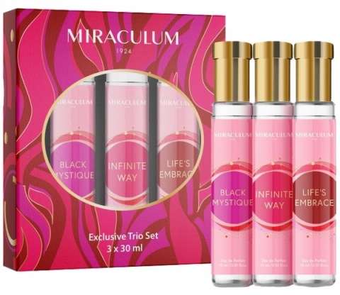 MIRACULUM Exclusive Trio Set - Woda Perfumowana 3 x 30 ml
