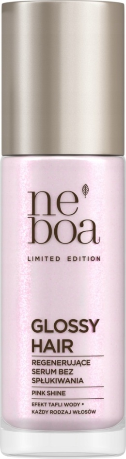 NEBOA Glossy Hair Pink Shine - Regenerujące Serum bez Spłukiwania 50 ml