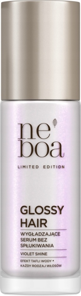 NEBOA Glossy Hair Violet Shine - Wygładzające Serum bez Spłukiwania 50 ml