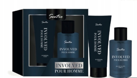 SENTIO Involved - Zestaw WODA TOALETOWA + ŻEL POD PRYSZNIC