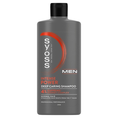 SYOSS Men Intense Power - Szampon do Włosów 440 ml
