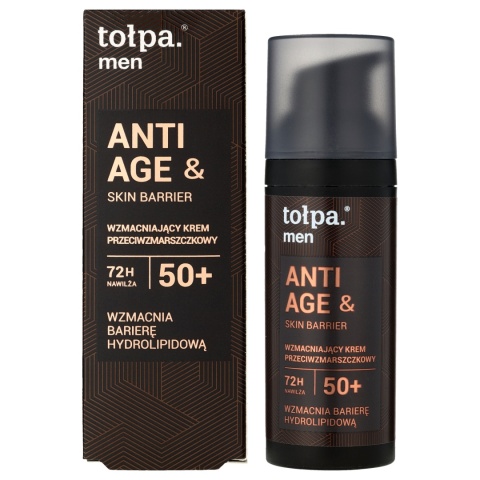 TOŁPA Men ANTI AGE & Skin Barrier - Krem Przeciwzmarszczkowy 50+ 50 ml