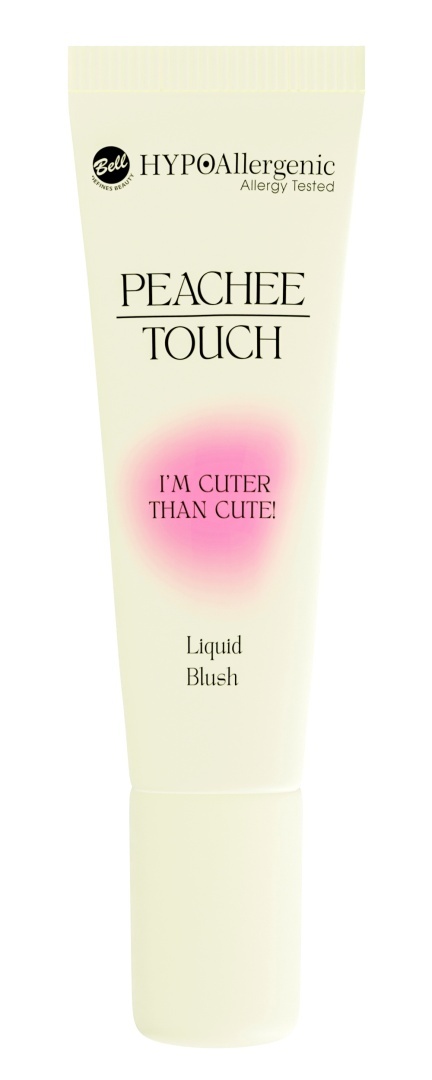 BELL Peachee Touch 01 - Hypoalergiczny Róż Rozświetlający 10g