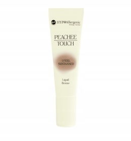 BELL Peachee Touch 02 - Hypoalergiczny Bronzer w Płynie 10 g