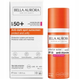 BELLA AURORA Anti-Dark Spot - Krem do Twarzy SPF50 - Cera Normalna i Sucha