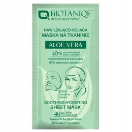 BIOTANIQE Aloe Vera - Maska na Tkaninie