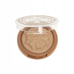 GLAM SHOP - Puder Brązująco - Rozświetlający ŚNIADY 9g