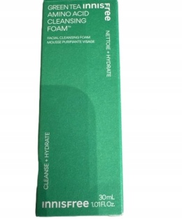 INNISFREE Green Tea Amino Acid Cleansing Foam - Pianka Oczyszczająca 30 ml