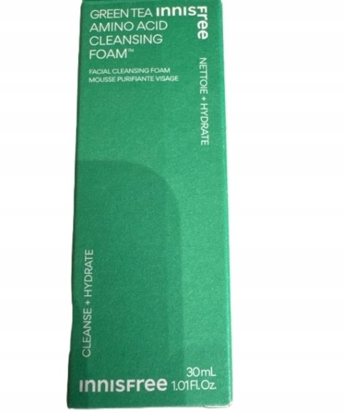 INNISFREE Green Tea Amino Acid Cleansing Foam - Pianka Oczyszczająca 30 ml