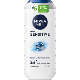 NIVEA Men Sensitive - Żel pod Prysznic 250 ml
