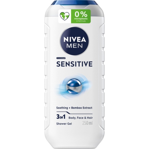 NIVEA Men Sensitive - Żel pod Prysznic 250 ml