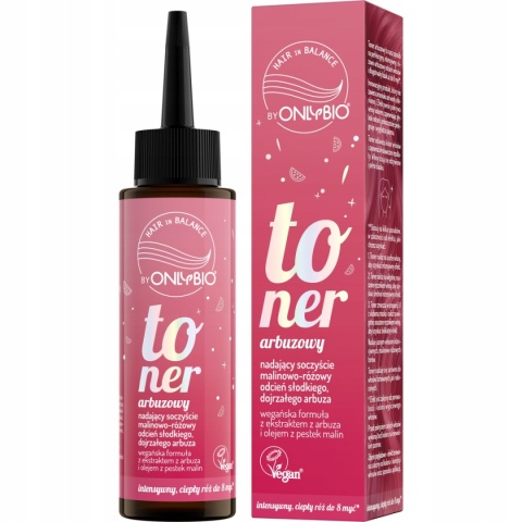 ONLYBIO Toner do Włosów - ARBUZOWY