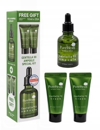 PUREHEALS Centella 90 Ampoule ZESTAW - Serum 30 ml + Krem do Twarzy 20 ml