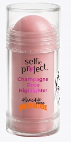 SELFIE PROJECT x Dresscode - Rozświetlacz do Twarzy CHAMPAGNE ROSE