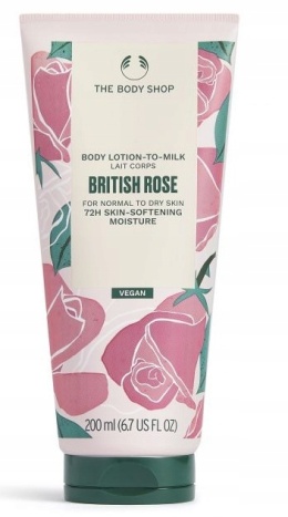 THE BODY SHOP Balsam do Ciała BRITISH ROSE 200 ml