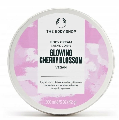 THE BODY SHOP Krem do Ciała GLOWING CHERRY BLOSSOM 200 ml
