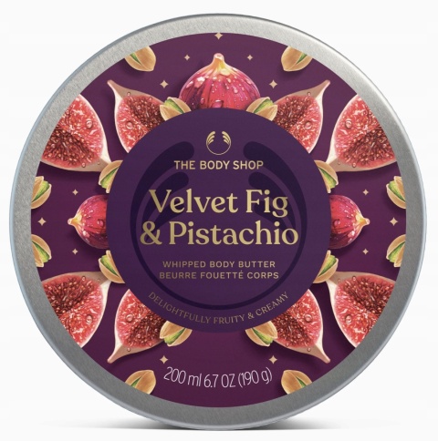 THE BODY SHOP Masło do Ciała VELVET FIG & PISTACHIO 200 ml