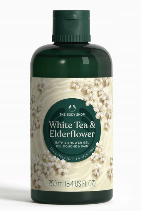 THE BODY SHOP Żel pod Prysznic WHITE TEA & ELDERFLOWER 250 ml