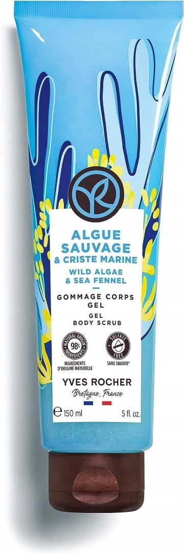 YVES ROCHER Peeling do Ciała ALGUE SAUVAGE 150 ml