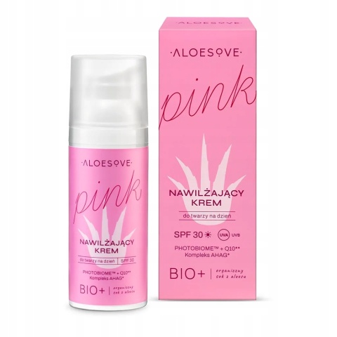 ALOESOVE PINK - Krem do Twarzy SPF30 50 ml