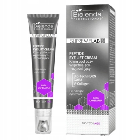BIELENDA Supremelab Peptide Eye Lift Cream - Krem pod Oczy 15 ml