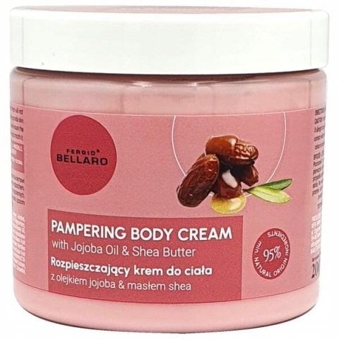 FERGIO BELLARO Krem do Ciała JOJOBA & MASŁO SHEA 200 ml