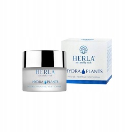 HERLA Hydra Plants - Krem do Twarzy na NOC 50 ml