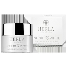 HERLA Infinite White - Krem na Noc 50 ml