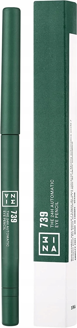 INA The 24H Automatic Eye Pencil 0,28g - Kredka do Oczu 739 GREEN