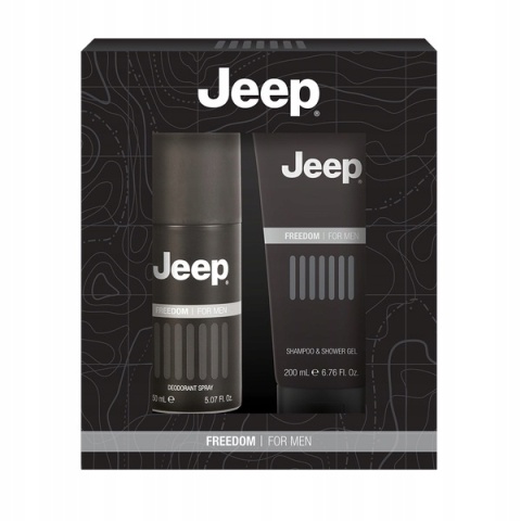 JEEP Freedom - Zestaw Dezodorant + Żel pod Prysznic
