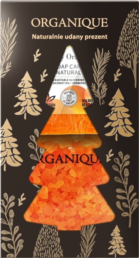 ORGANIQUE Orange Scent - Zestaw Mydło + Sól do Kąpieli