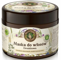 RECEPTURY ZIELARKI - Drożdżowa Maska do Włosów 300 ml