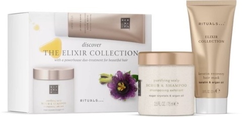 RITUALS The Elixir Collection - Zestaw Peeling + Maska do Włosów