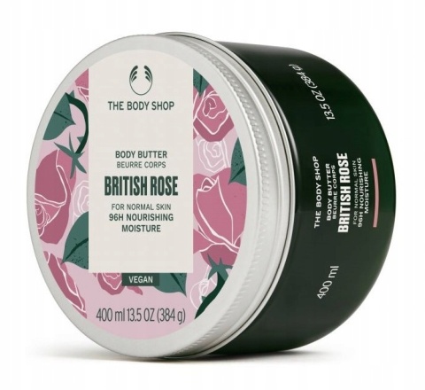 THE BODY SHOP Masło do Ciała BRITISH ROSE 400 ml