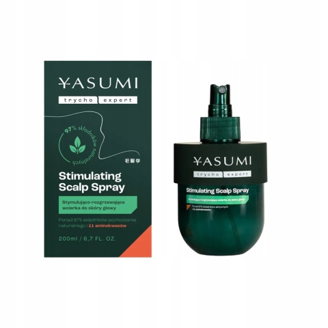 YASUMI TrychoExpert - Stymulująco-Rozgrzewająca Wcierka do Włosów 200 ml