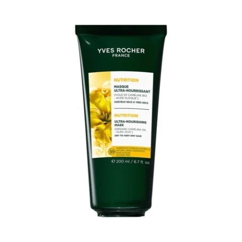 YVES ROCHER Nutrition - Intensywnie Odżywiająca Maska do Włosów 200 ml